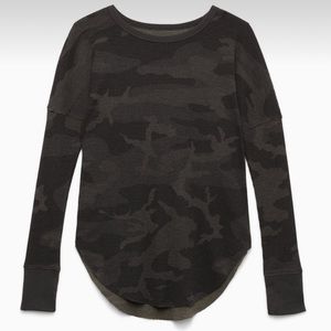 Aritzia TNA Alder Long Sleeve Waffle Tee (XXS)